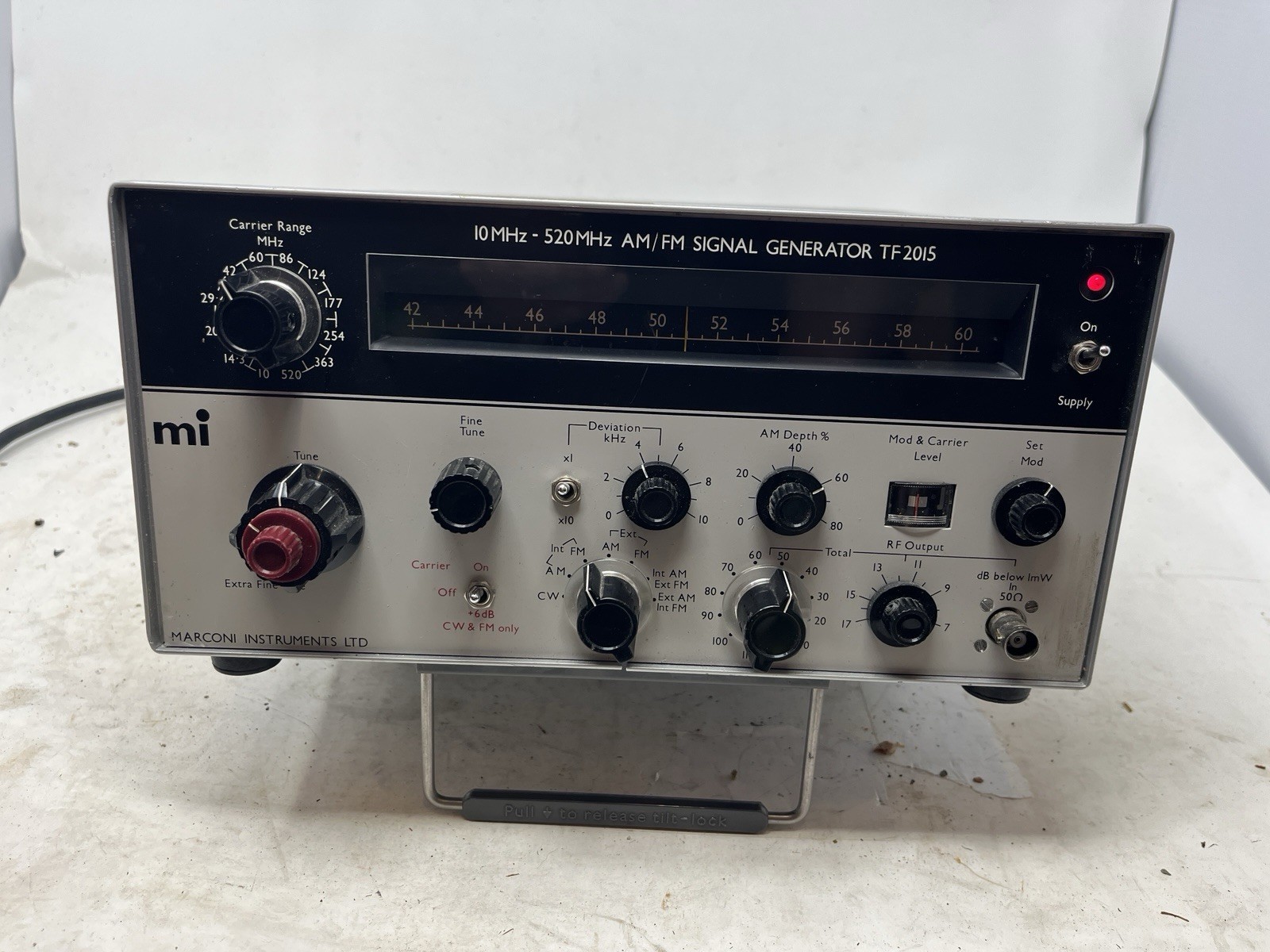Marconi TF2015 10-520MHz AM/FM Signal Generator Test Equipment UK Working