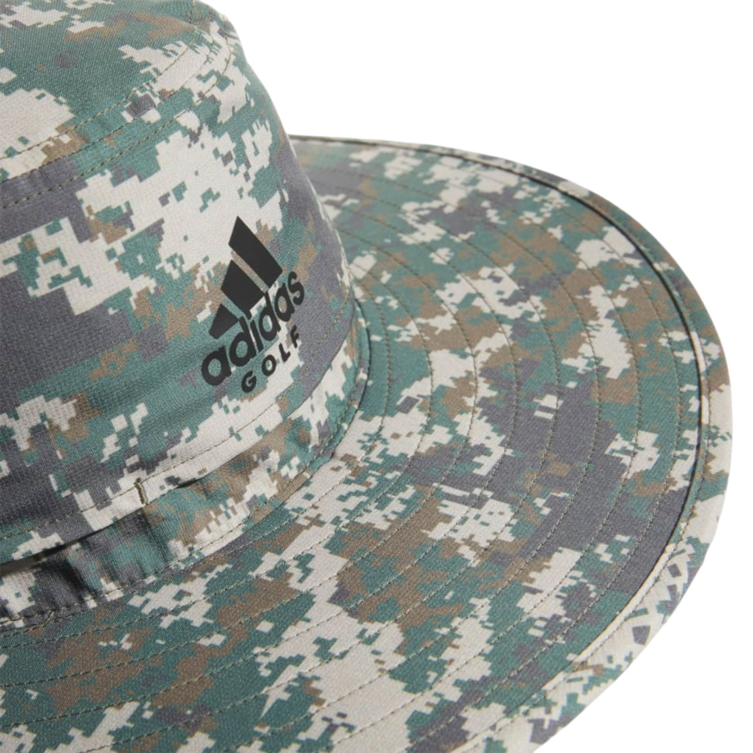 Adidas Wide Brim Digital Camo Golf Sun Hat Cap HC3116 Men's Small / Medium