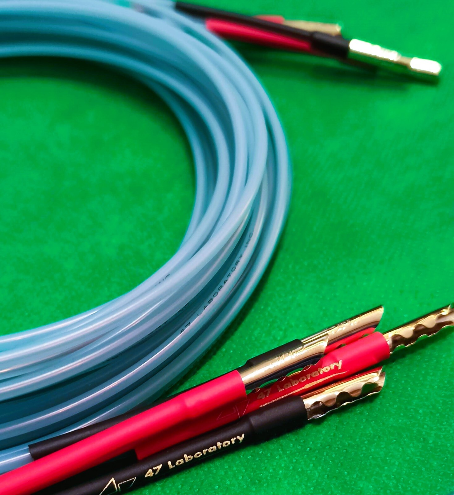 47 Laboratory Stratos Speaker Cable Banana Plugs 2.5 meters