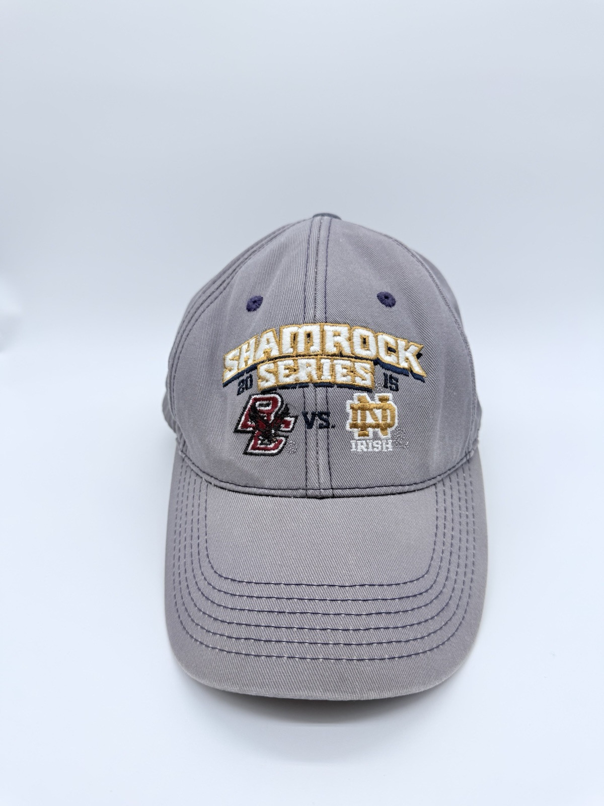 Shamrock Series BC vs ND 2015 Gray Hat Cap