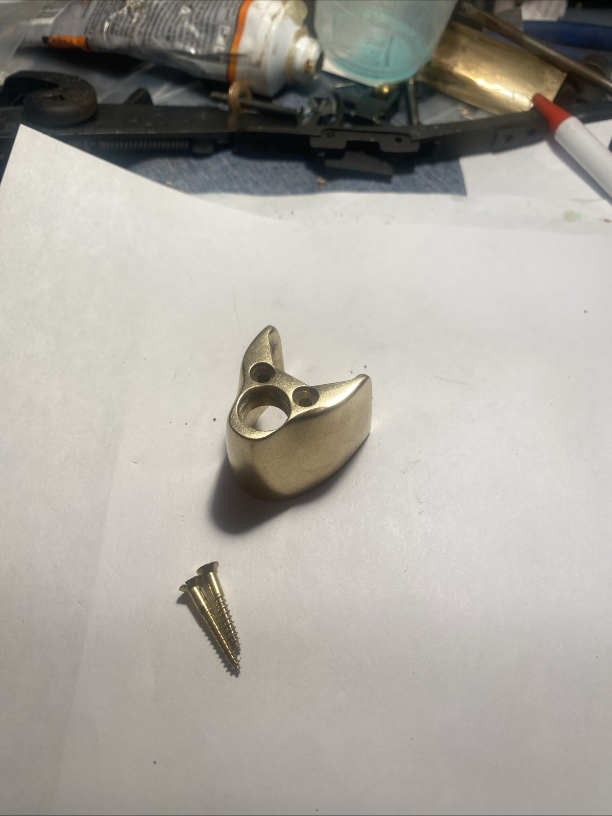 1-0" , Thompson Center Hawken Muzzleloader Nose Cap W screws