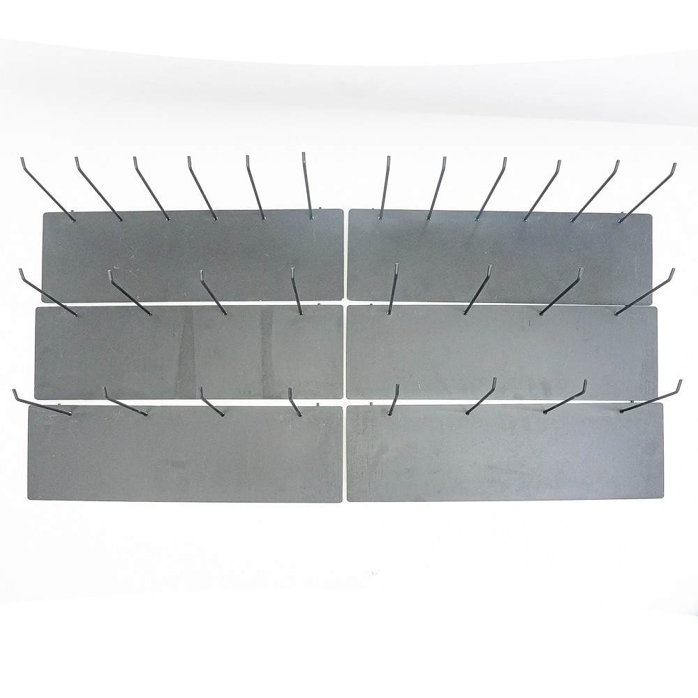 Slat Wall Hook Panels – Set of 6 (Store Display / Retail Fixtures)