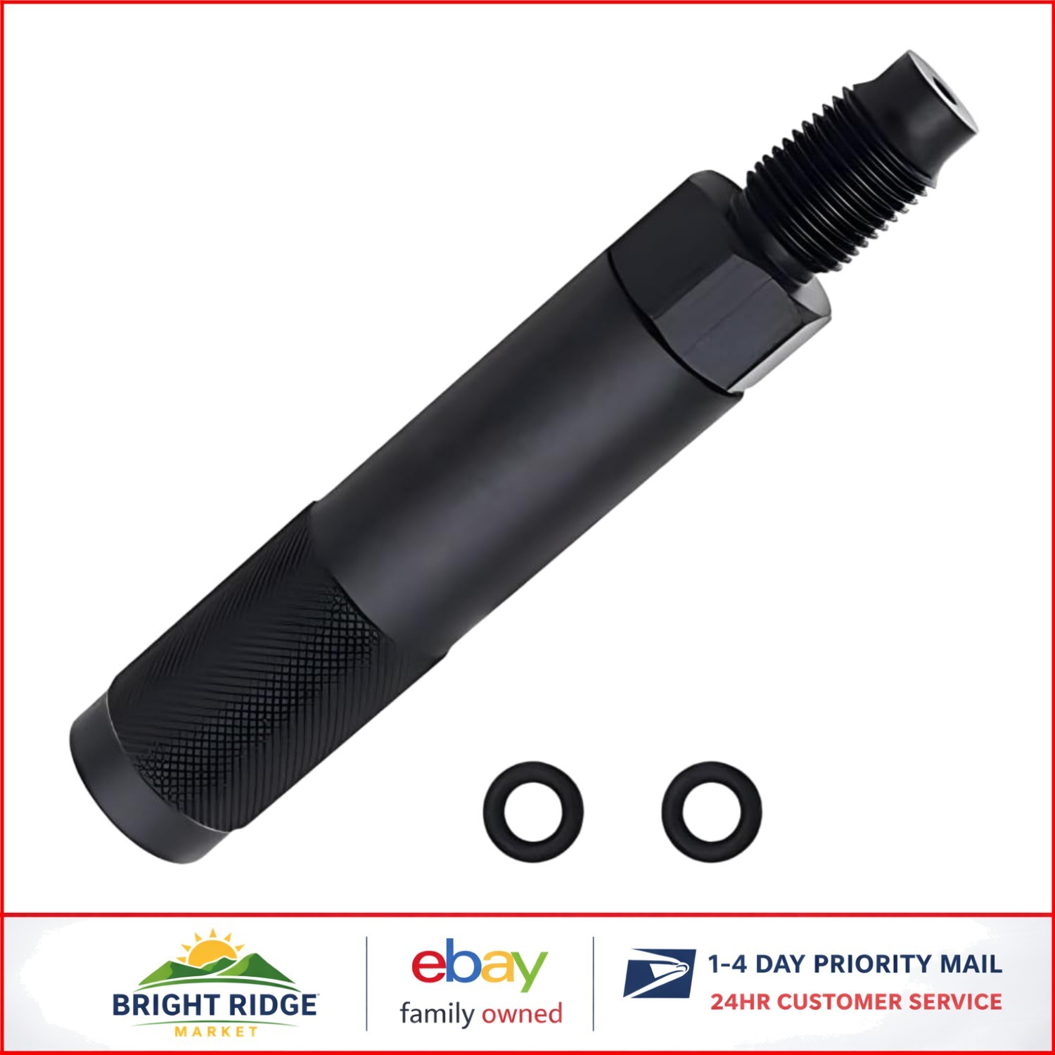 12g CO2 Cartridge Adapter for Quick Change, Compatible with Standard Threads