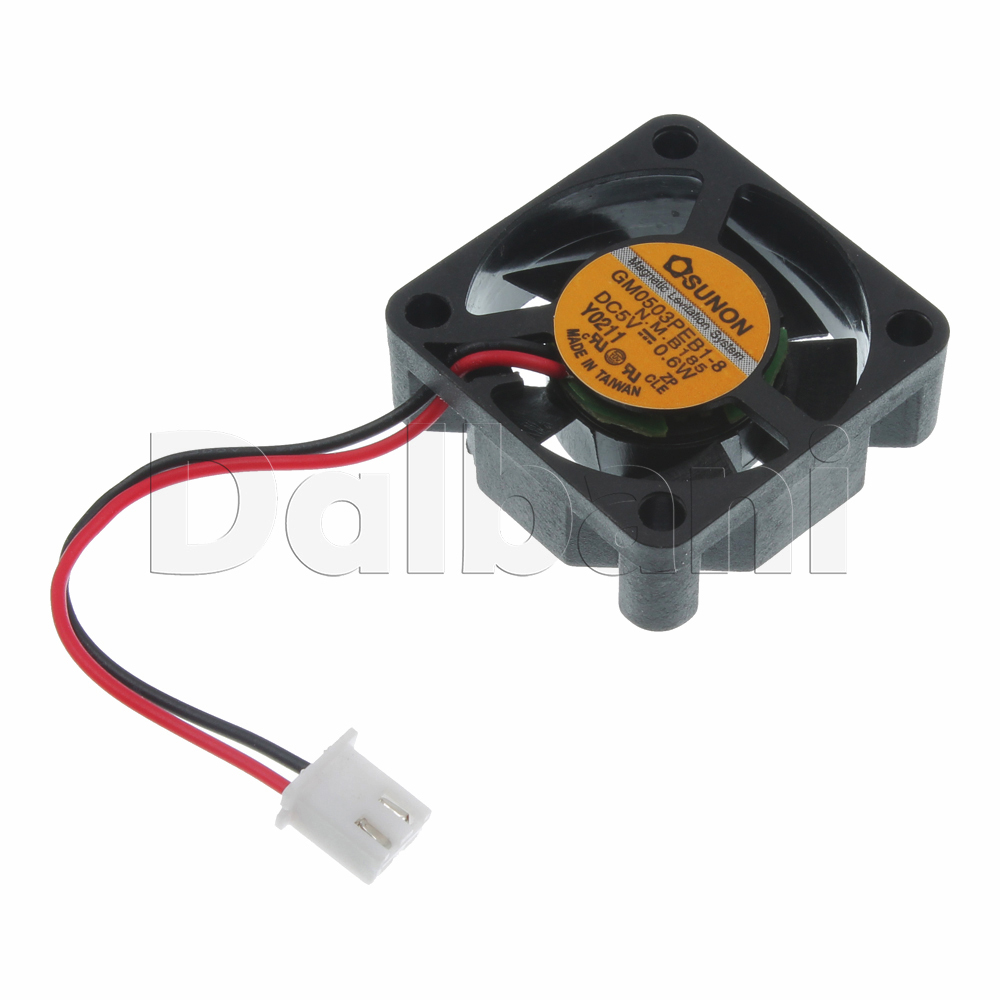 Brand New 2 pin Brushless Cooling Fan For Raspberry Pi