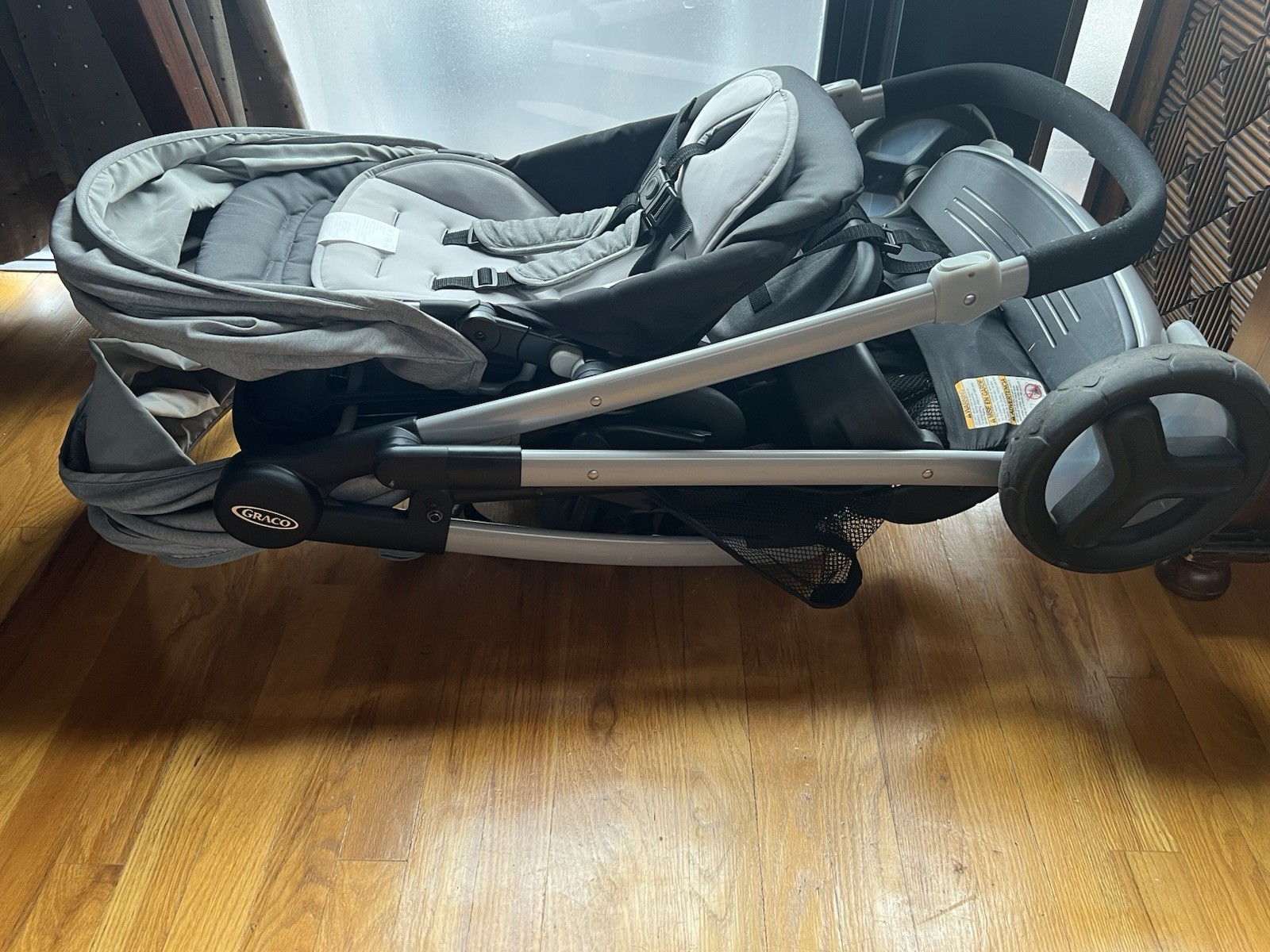 Graco Unisex double Travel System Stroller, Folding, Gray/Black