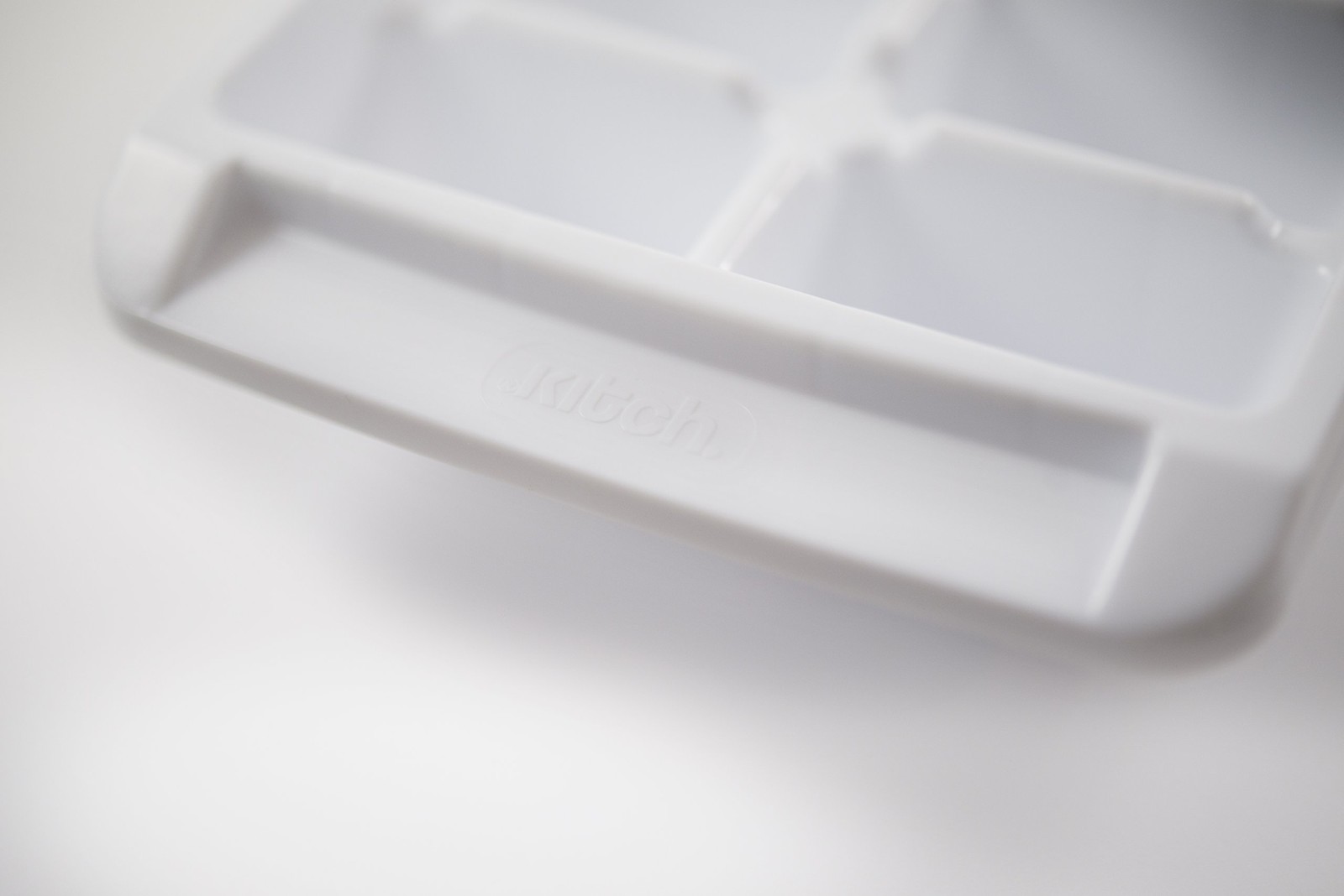 Kitch Easy Release Ice Cube Tray, White, 16~Cube, 2~Pack