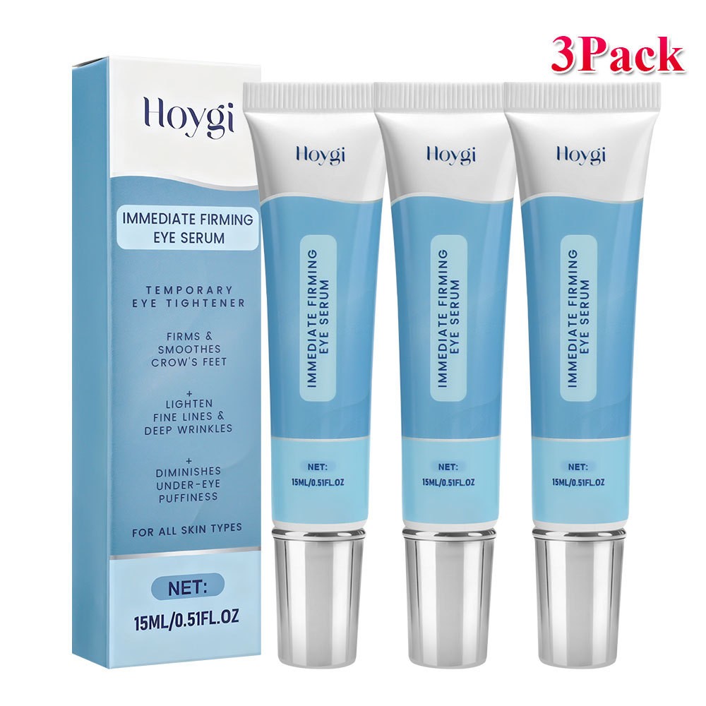 3Pack Firming Eye Serum for Rapid Reduces Under-Eye Bags, Wrinkles, Dark Circles