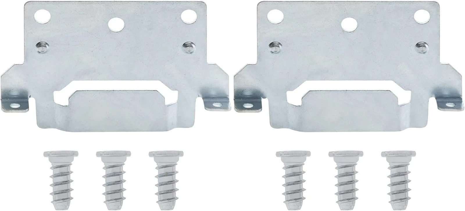 Replacement for IKEA Bed Frame Part 116791 (Mounting Plate) and 105307 (Screws)