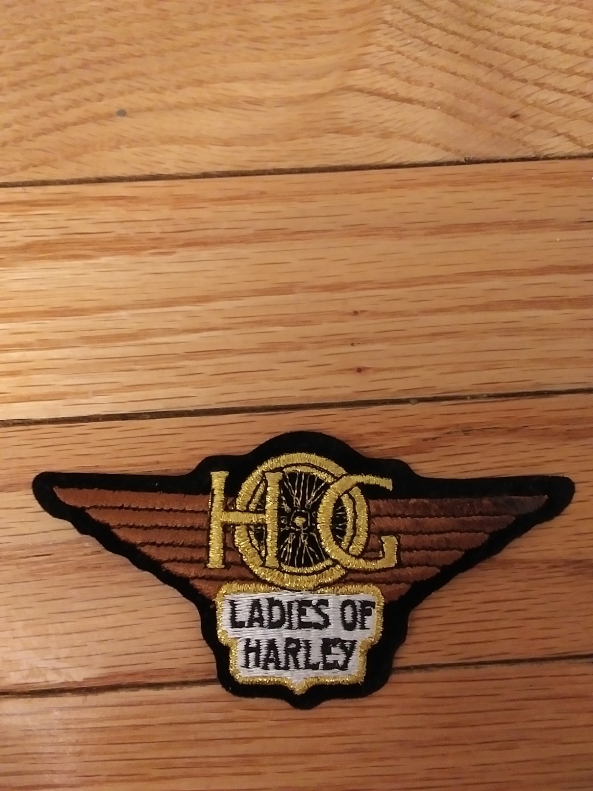 Harley Owners Group Vintage Ladies Of Harley Patch NOS