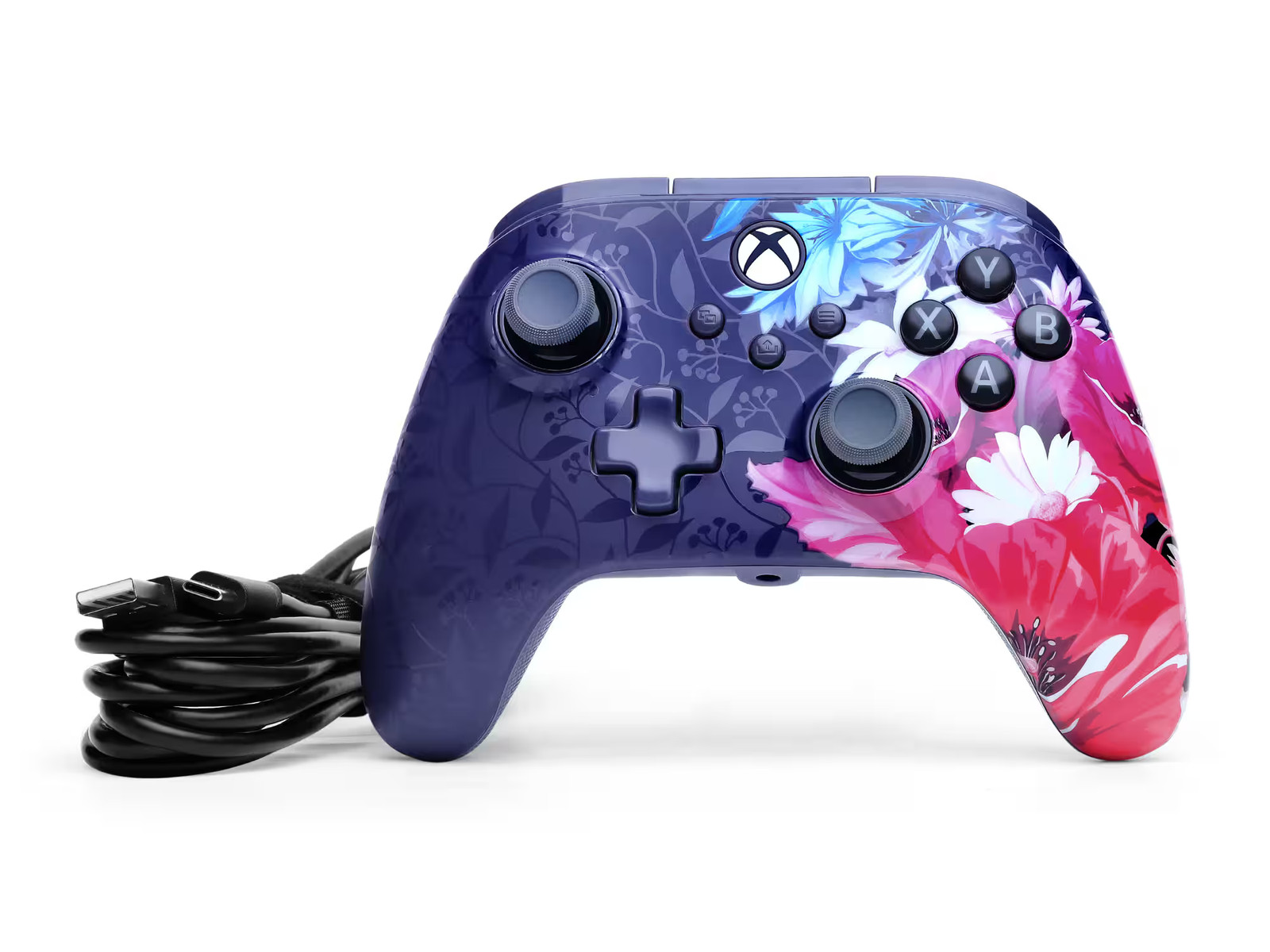 PowerA - Advantage Plus Wired Controller for Xbox Series X|S - Night Blossom