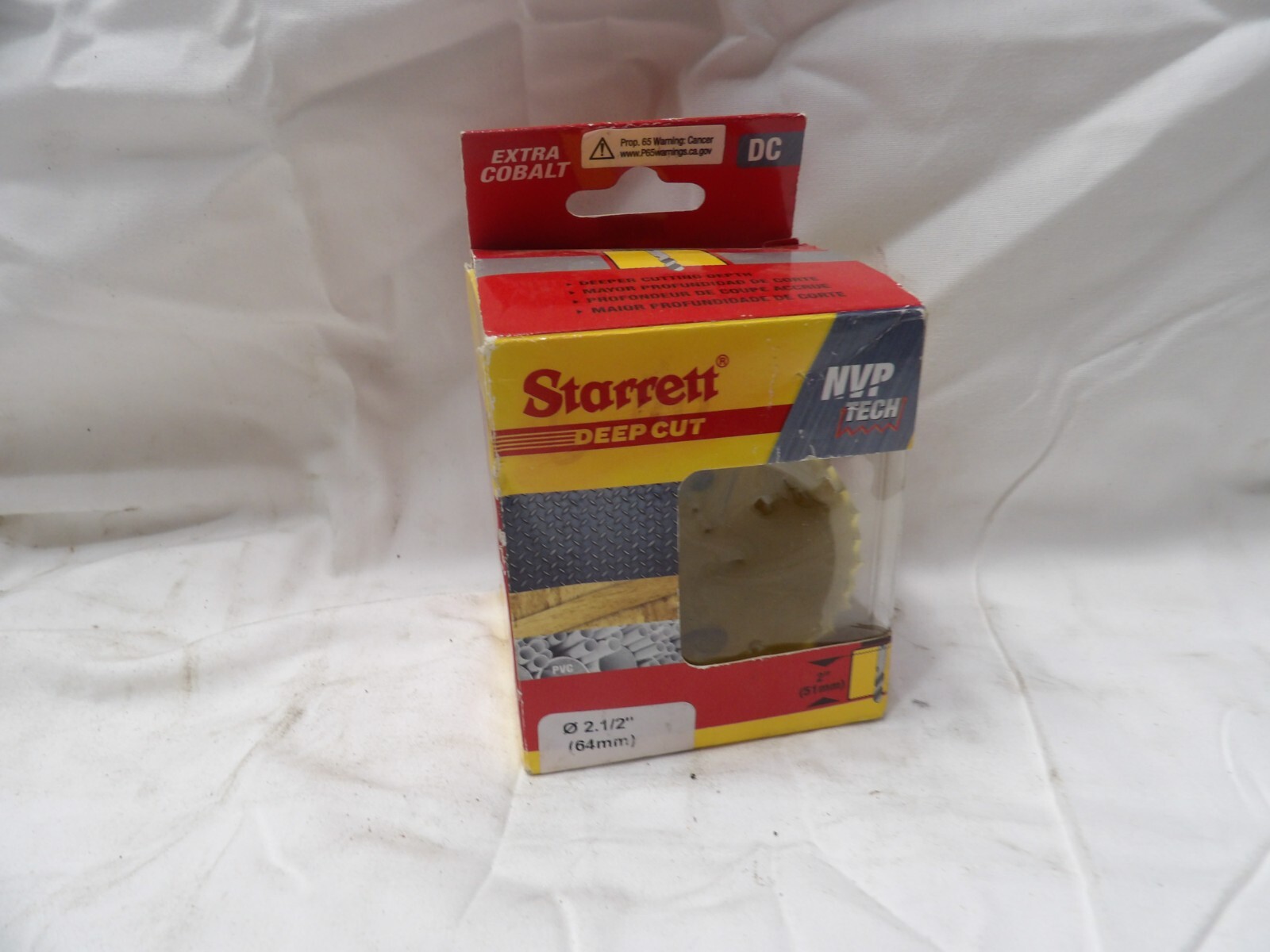 Starrett 2-1/2" Deep Cut Hole Saw DCH0212-G