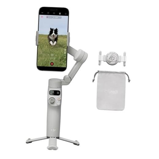 Osmo Mobile 7 Gimbal Stabilizer for iPhone, Android, Built-in Tripod,