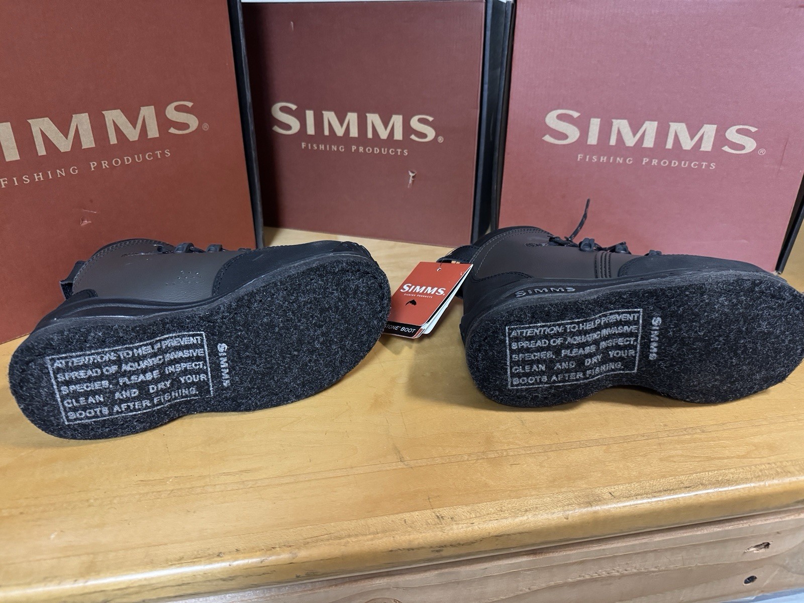 Simms Freestone Fly Fishing Wading Boot New Sz 5