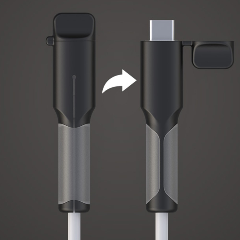 Portable USB C Cable Protector with Easy Installation and Lightweight Design