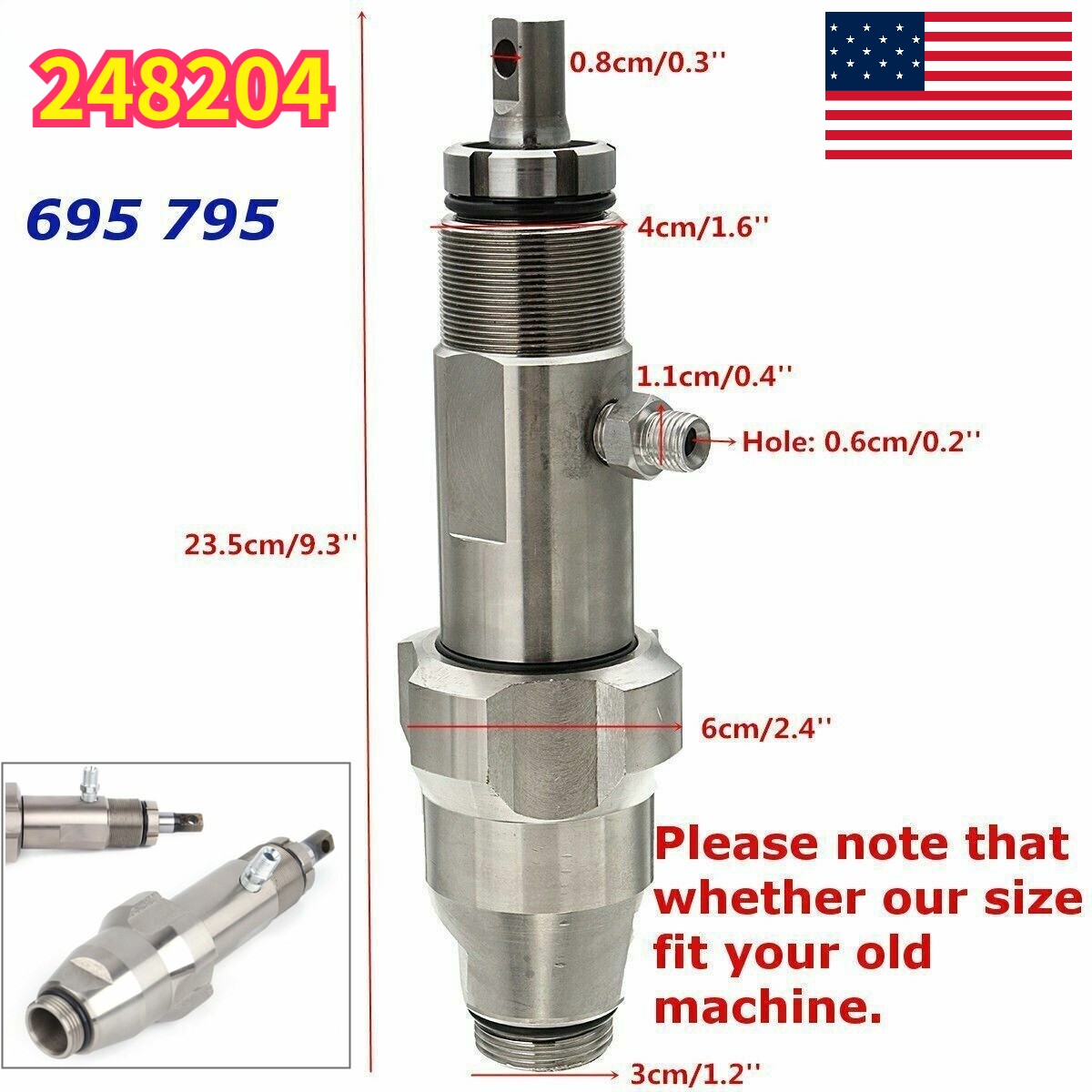695 795 Ultra Max II GMax 3900 Airless Spray Pump 248204 Sprayer USA