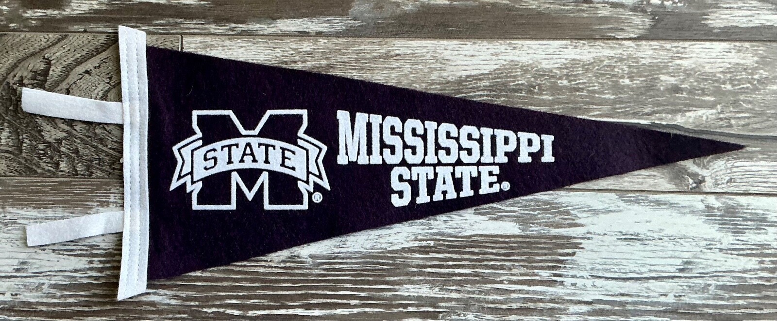 Mississippi State Bulldogs NCAA Wool Pennant