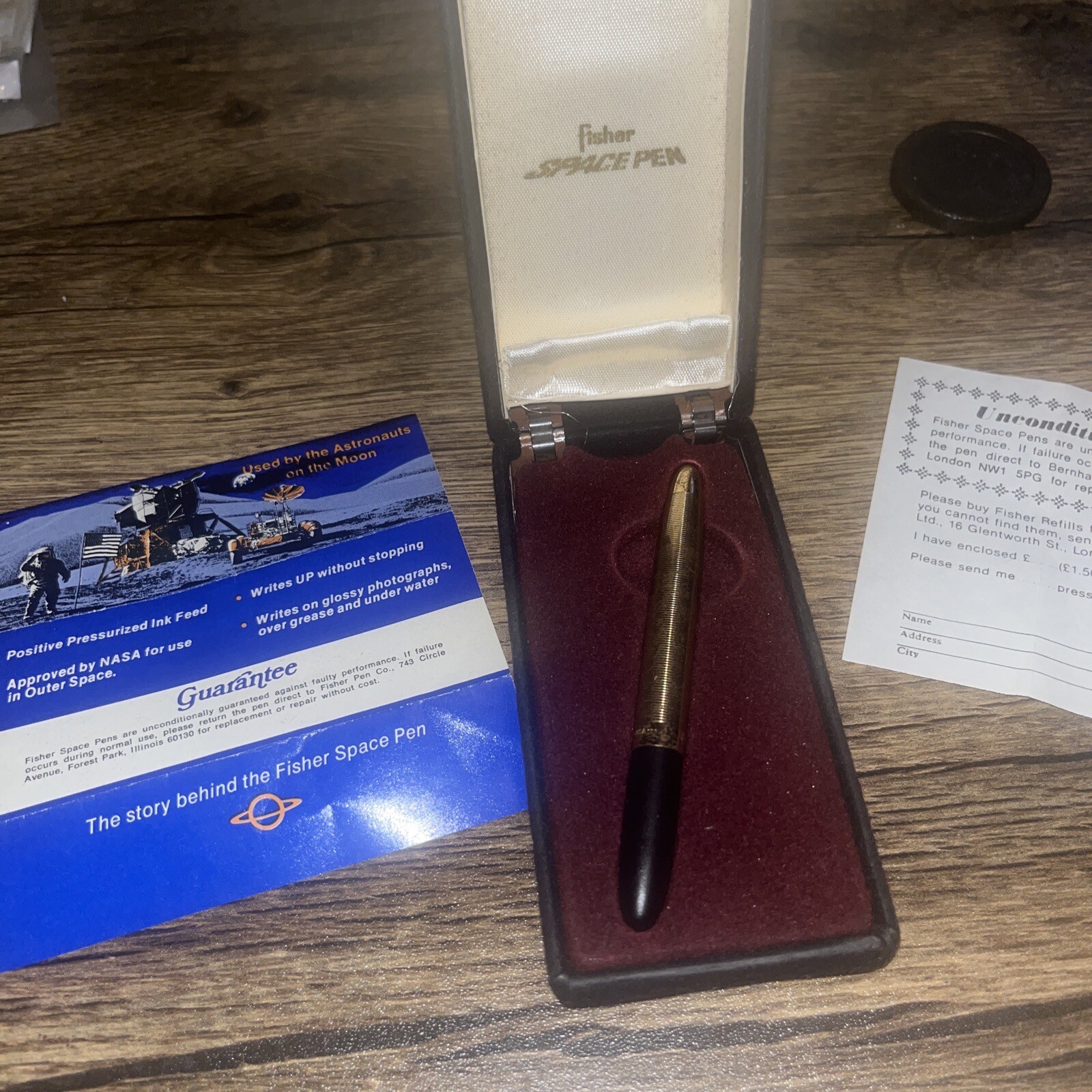 Vintage FISHER SPACE PEN BRAND BALLPOINT PEN