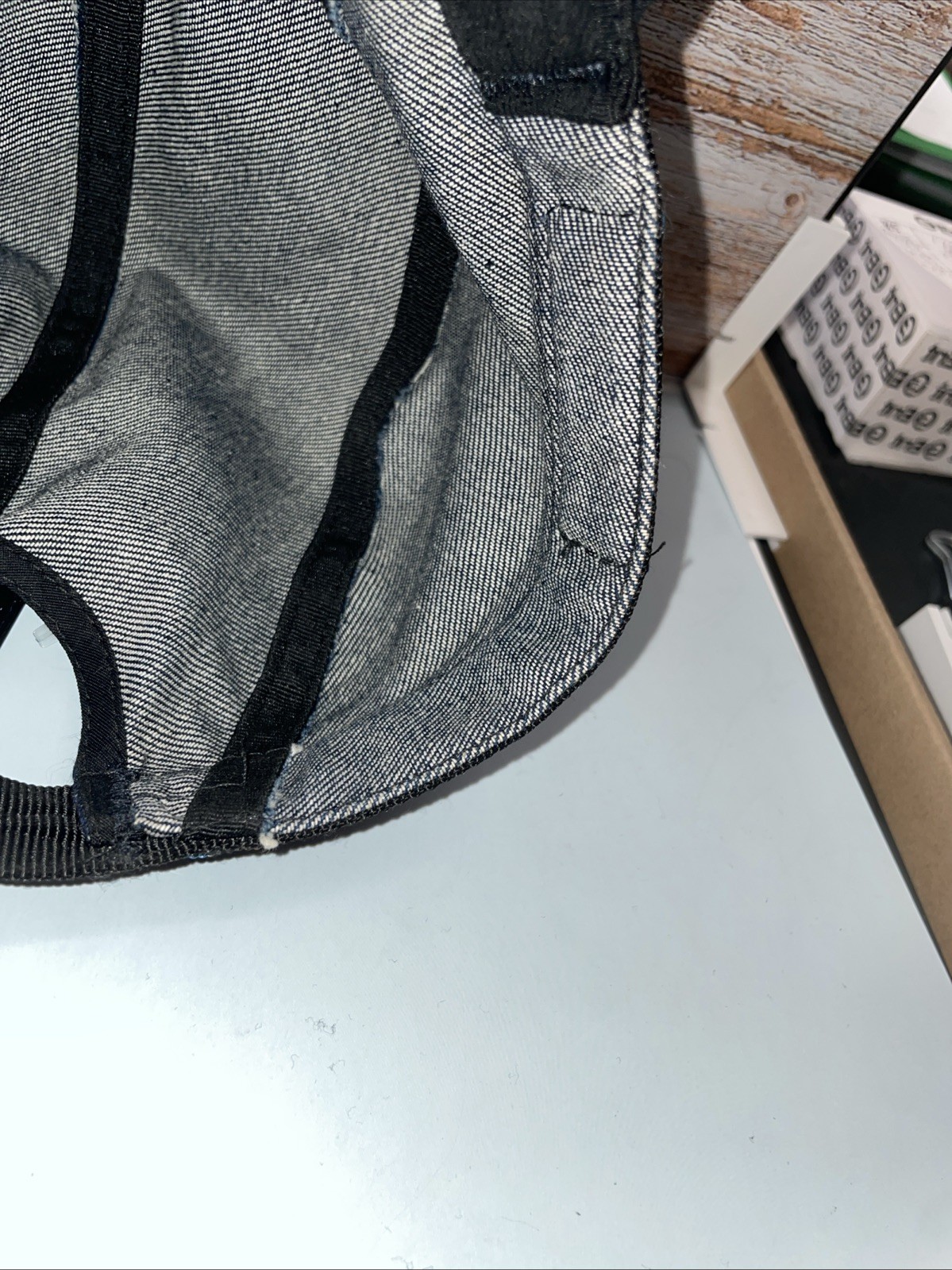 Kavu Denim Strapback Hat Cap Outdoor Style
