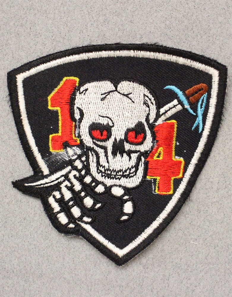 USMC Marine Corps 958: 1st Battalion, 4th Marines - cut edge on twill