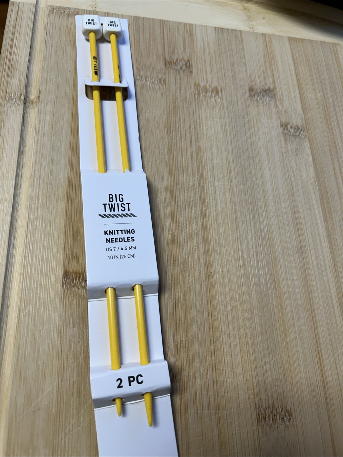 Big Twist Knitting Needles