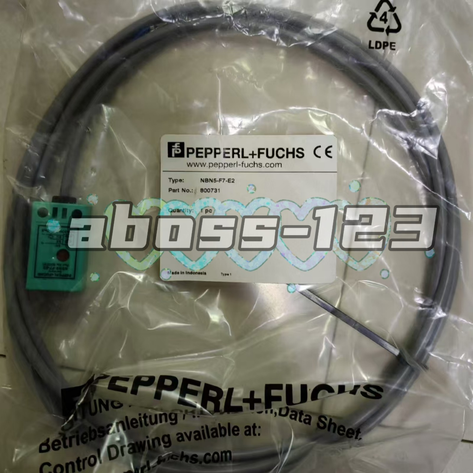PEPPERL+FUCHS NBN5-F7-E2 Proximity Inductive Sensor#1pcs New In Box