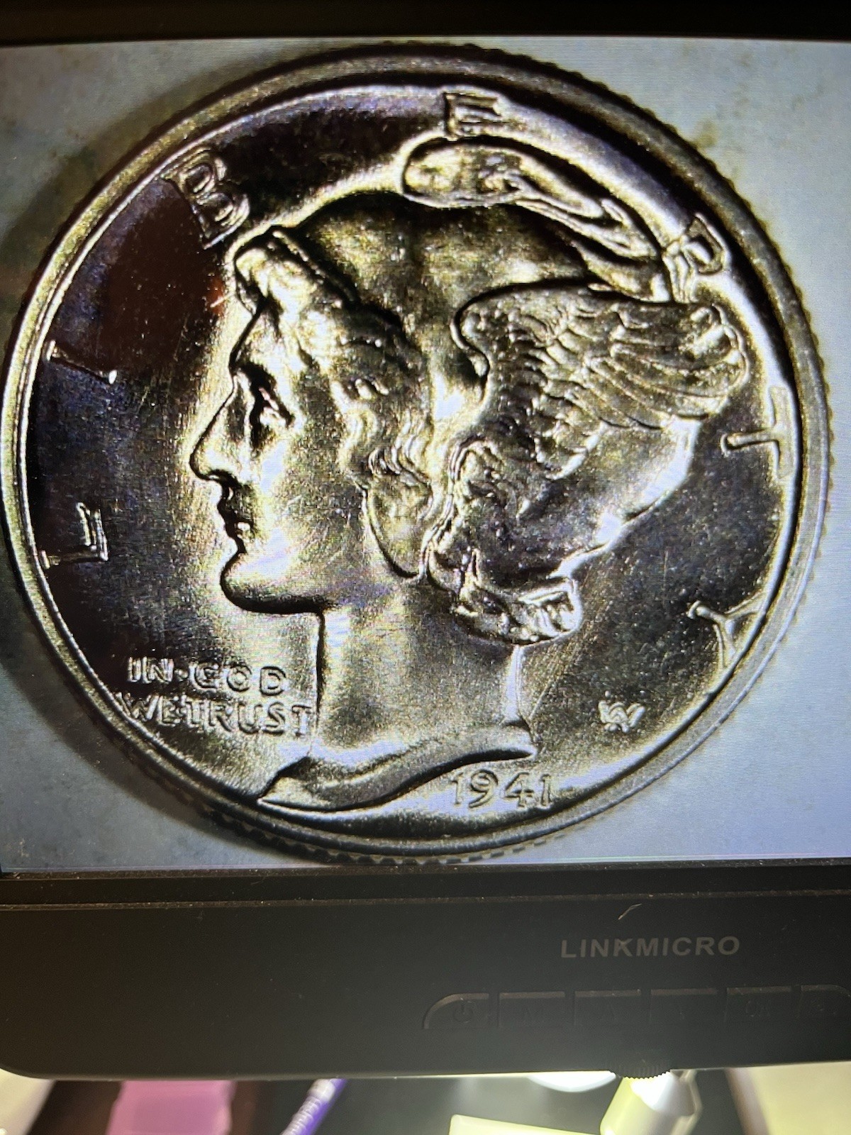1941-D MERCURY DIME FSB *PRISTINE GEM** PL **BASICALLY FLAWLESS FULL LUSTER