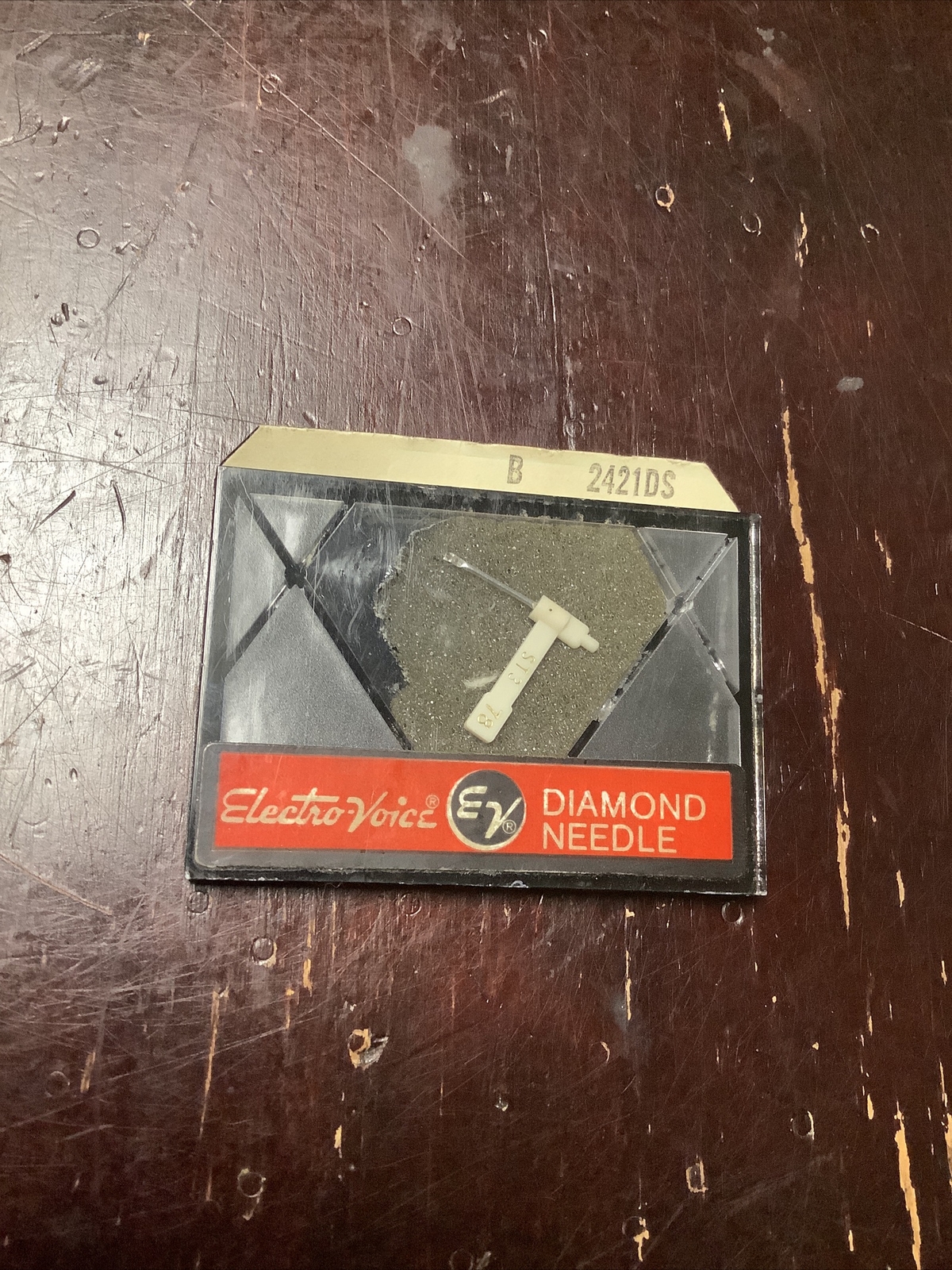 Record Diamond needle - Electro-Voice ( B 2421DS ) New Vintage Sealed