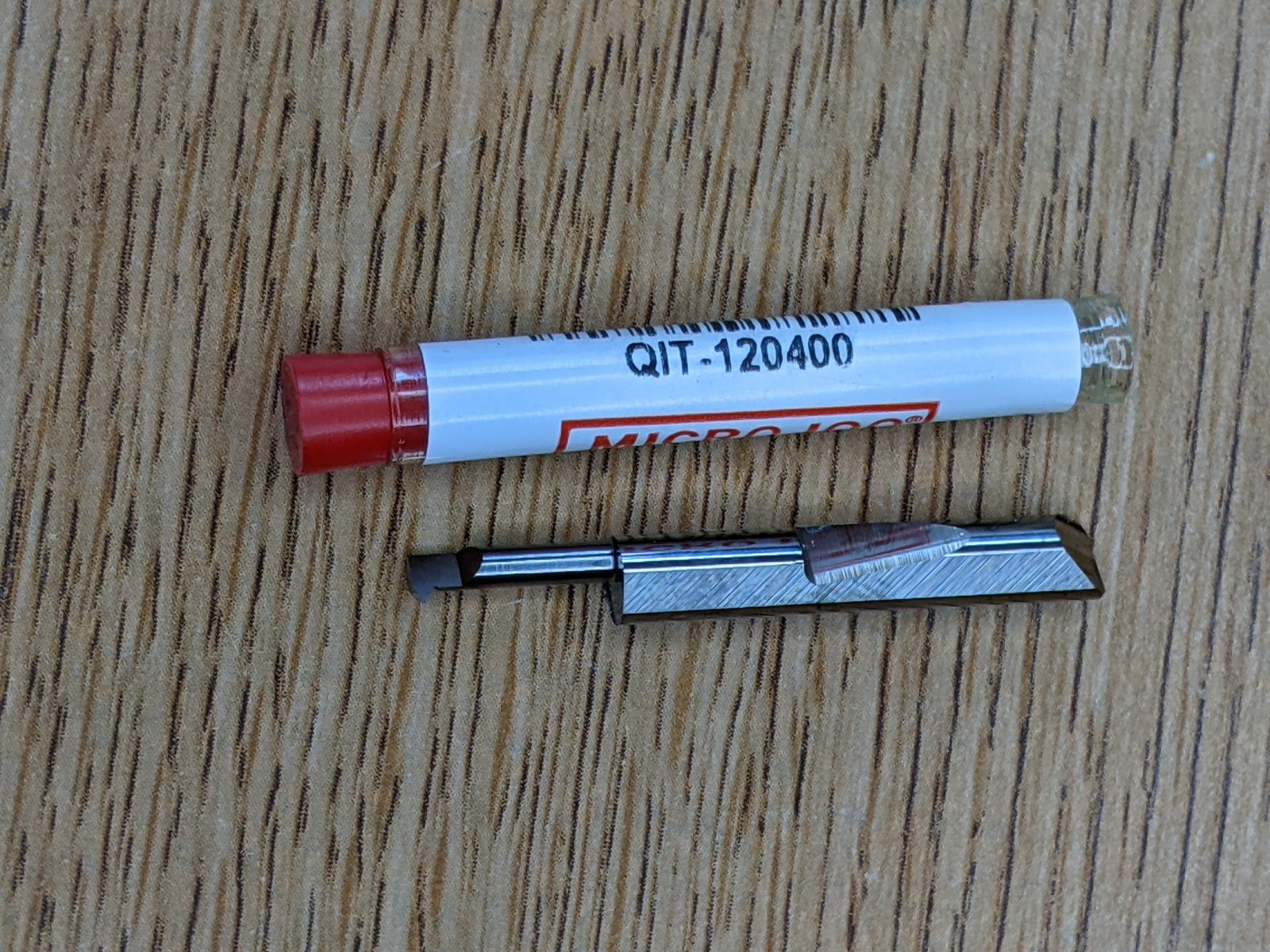 Micro 100 QIT-120400 Solid Carbide Micro-Quik Internal Threading Tool NIB