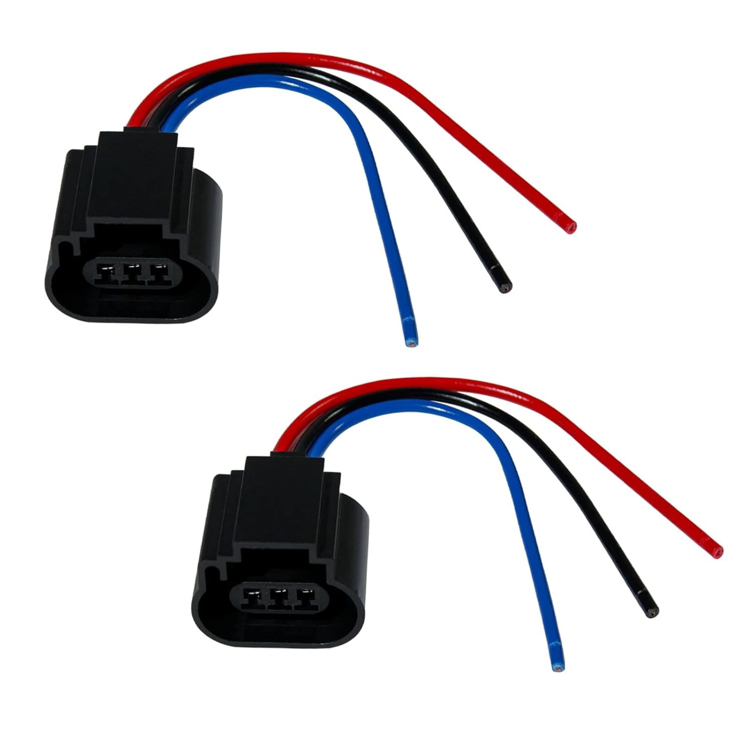 9008 H13 Female Socket Plug Wire Harness Adapter Connector for H13LL Headlights