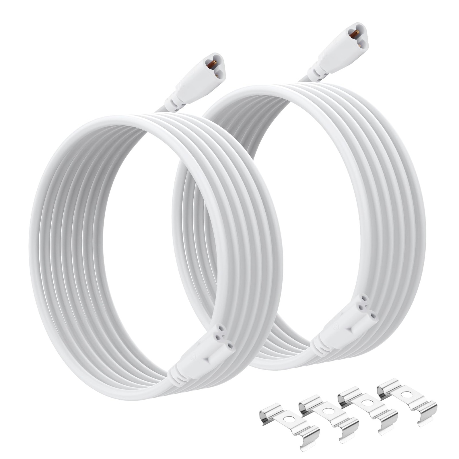 T5 T8 LED Cable 10FT LED 3Pin Integrated Tube Male to Female Adapter Extensio
