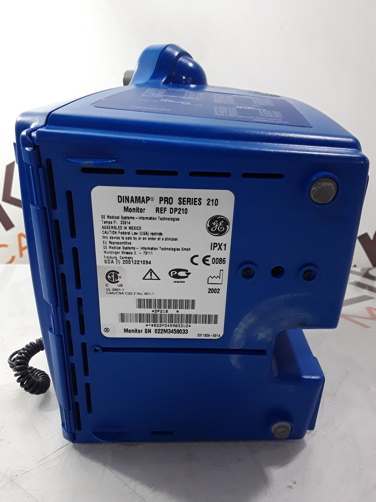 Critikon DP200 Dinamap Pro Series 200