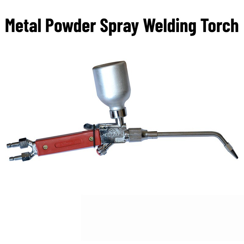 QH-1/h 2/h 4/h Heat Resistant Flame Welding Gun Metal Powder Spray Welding Torch