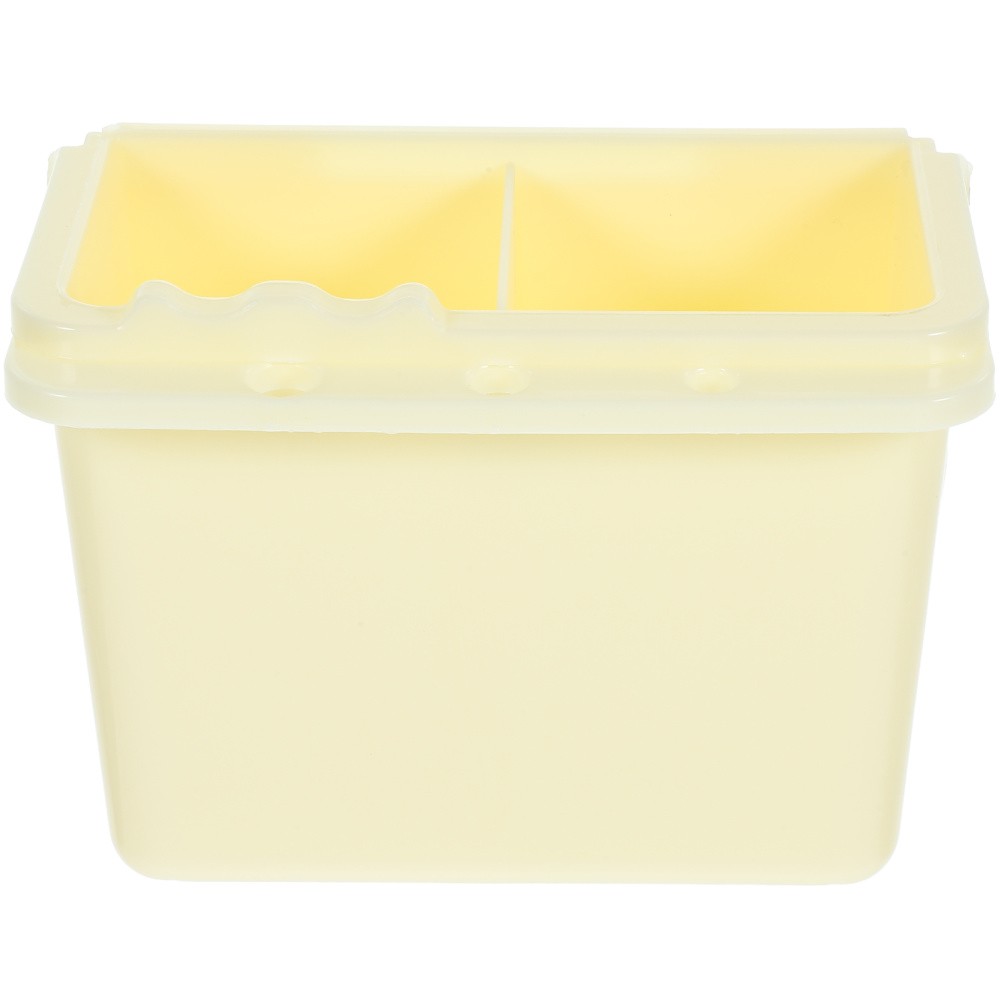 2 In 1 Detachable Brush Washing Bucket Plastic Brush Washer For Art Supplies Use