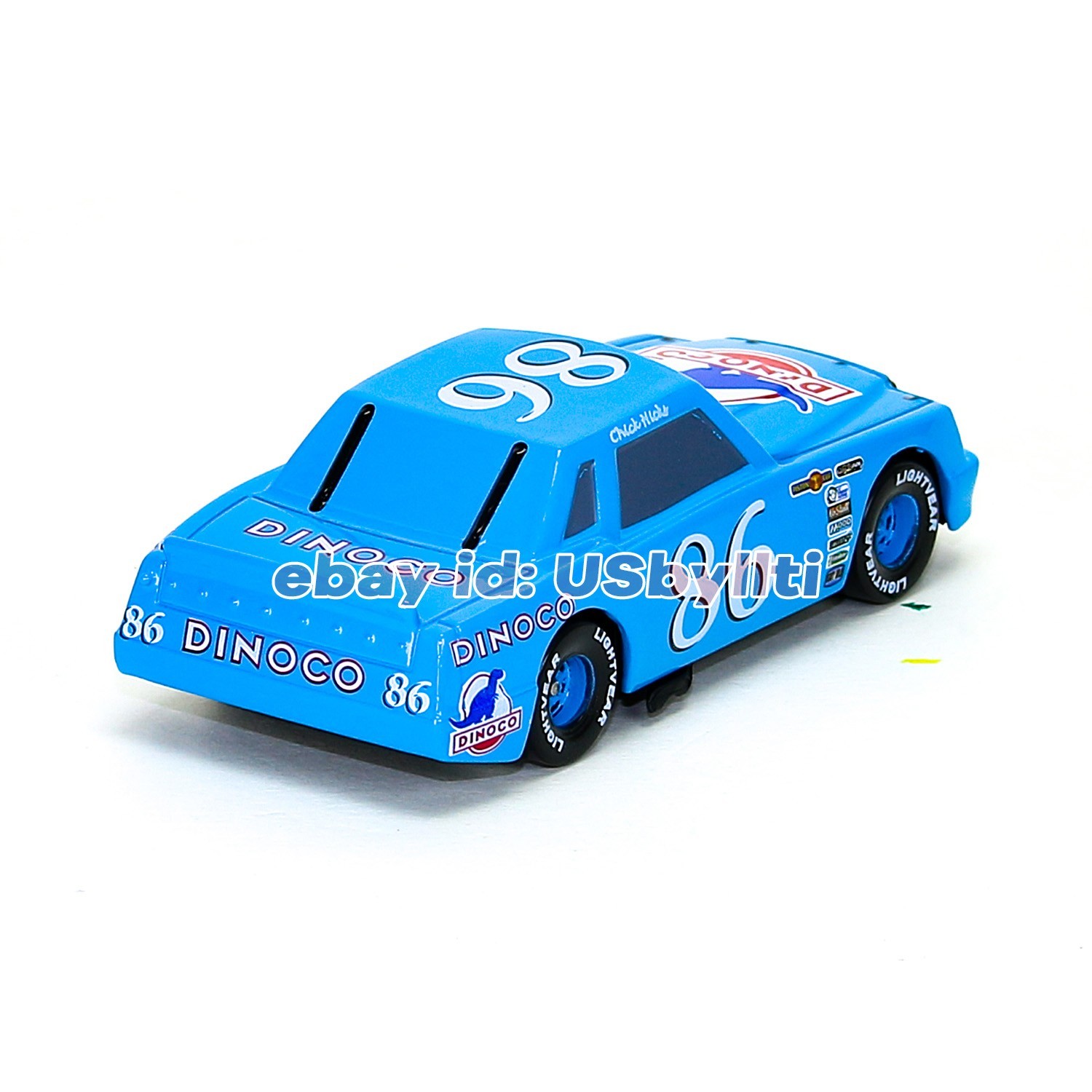 Disney Pixar Cars Dinoco Chick Hicks Diecast 1:55 Metal Car Toy Gift