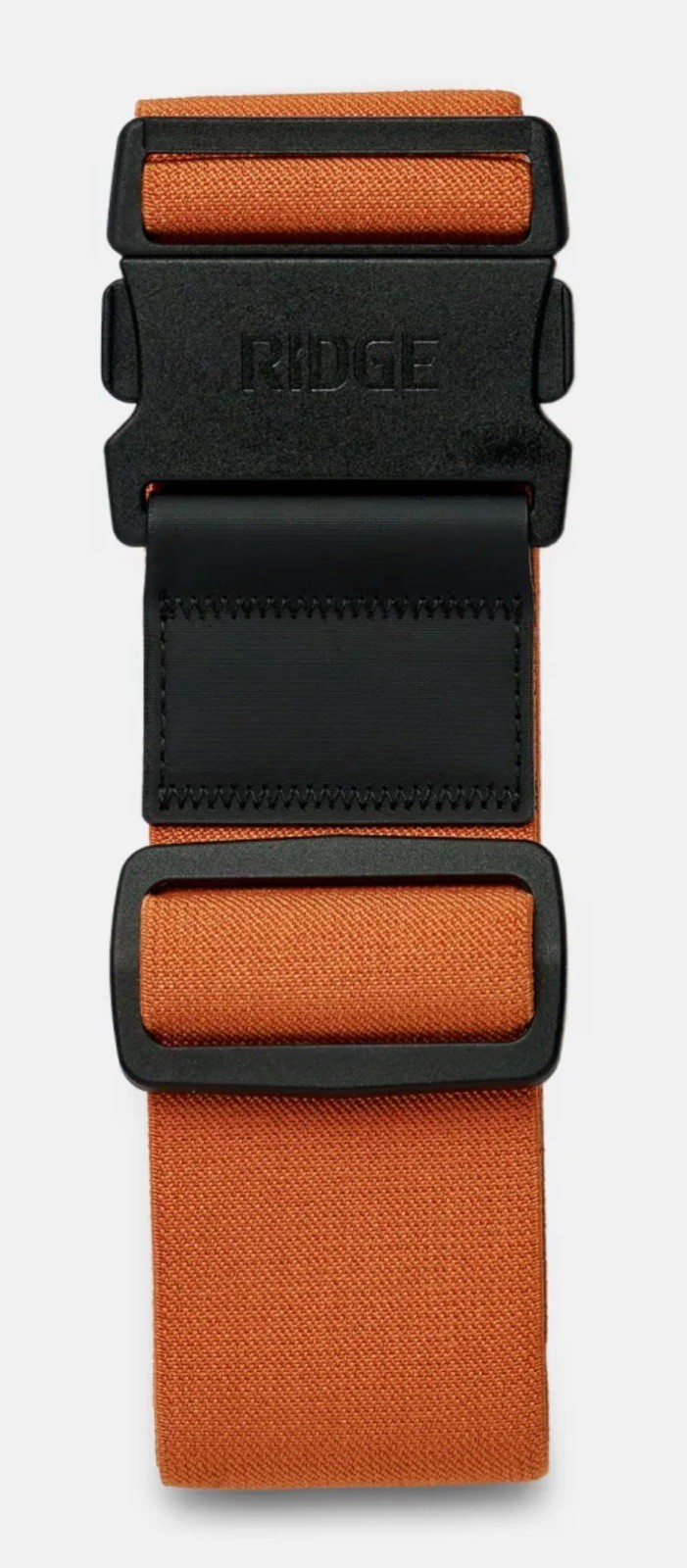 RIDGE Luggage Strap - Color BASECAMP ORANGE. New Sealed Package