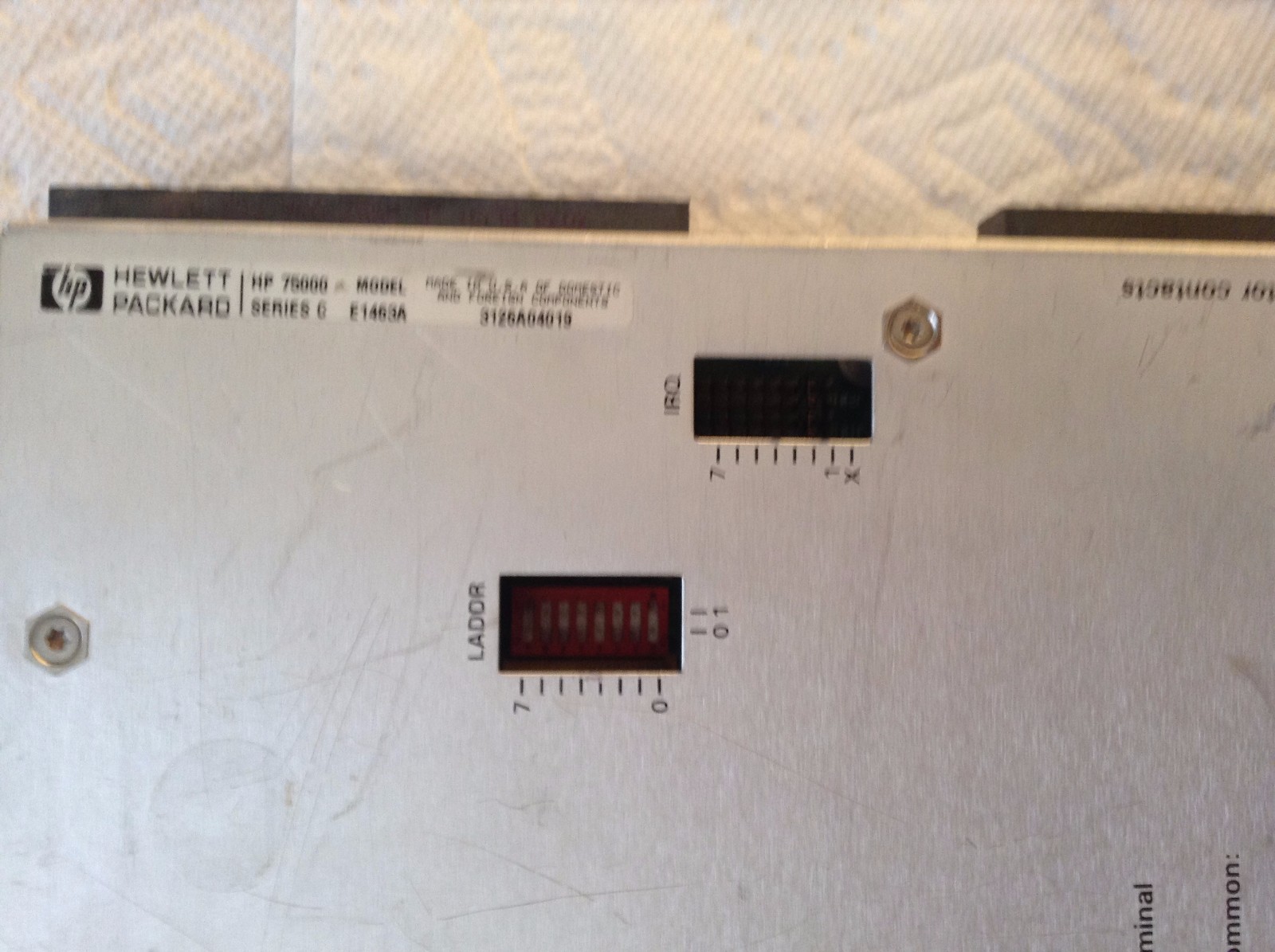 HP E1463A Switch Module