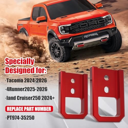 Tow Hooks for Tacoma (2024-2026), 4Runner (2025-2026), Land Cruiser 250 (2024