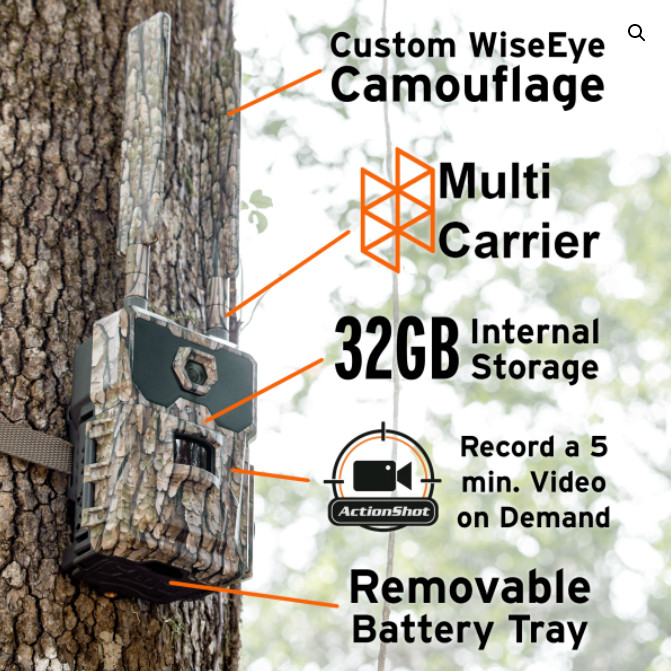 WiseEye DC-2 No Glow Camera New