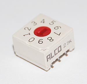 DRD10S-E ALCO SWITCH ROTARY DIP SWITCHES
