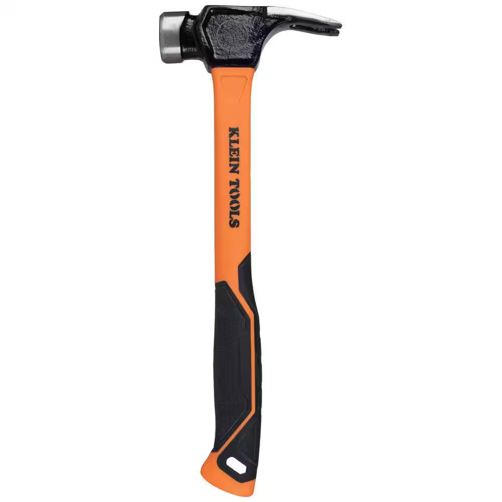 26 Oz. Lineman S Claw Milled Hammer with 13 In. Fiberglass Handle