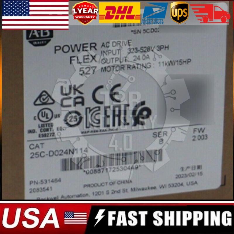 For Allen Bradley 25C-D024N114 25C-D024N114 Factory Sealed In Box  US Free Tax