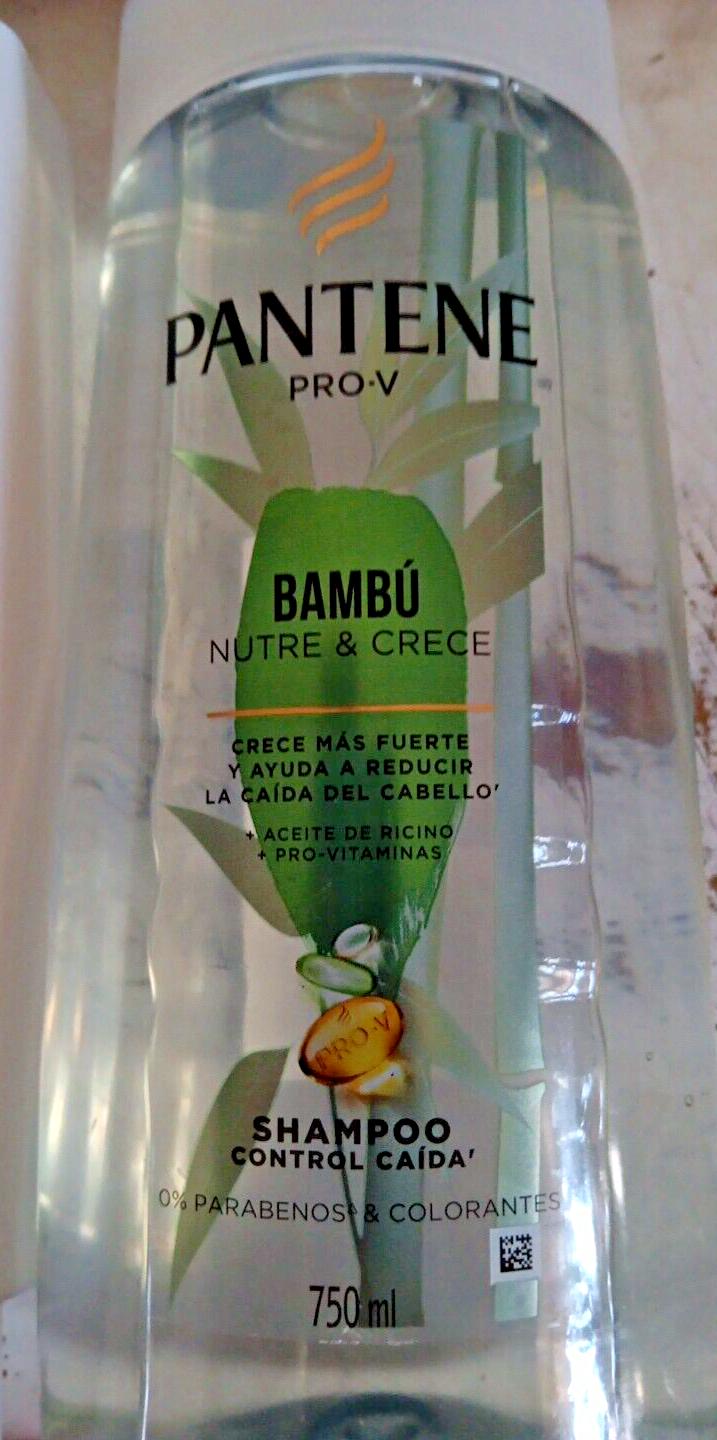 PANTENE SHAMPOO BAMBU 750ml Y ACONDICIONADOR - 700ml