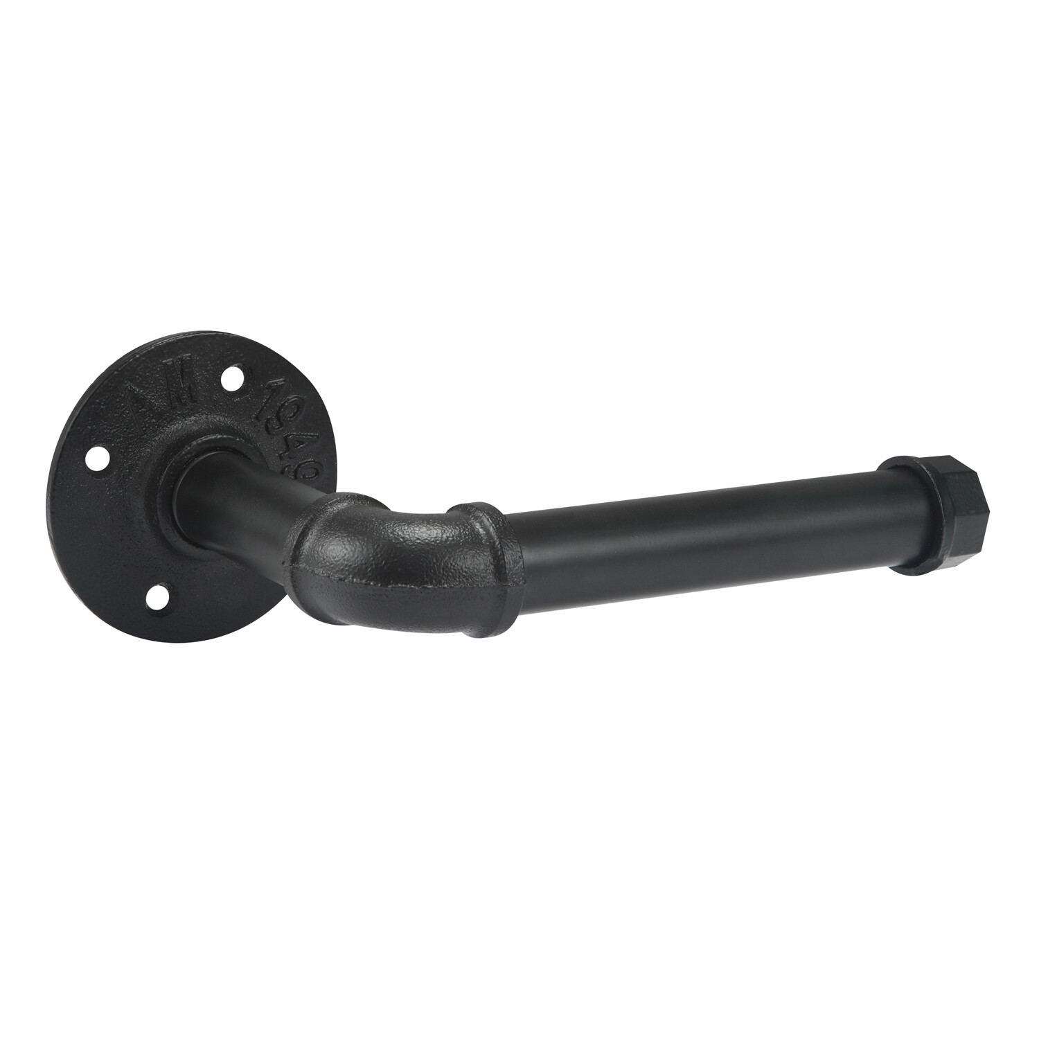 Black Iron Pipe Bathroom Hardware Set Bath Accessory
