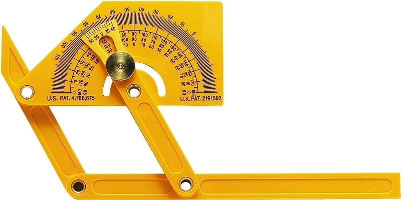 New Old-Stock General Tools No.29 Plastic Protractor and Angle Finder