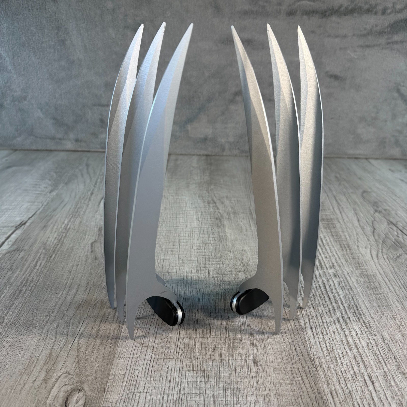 True Claw Stainless Steel Wolverine Claws X-Men Cosplay Prop Pair Marvel Logan