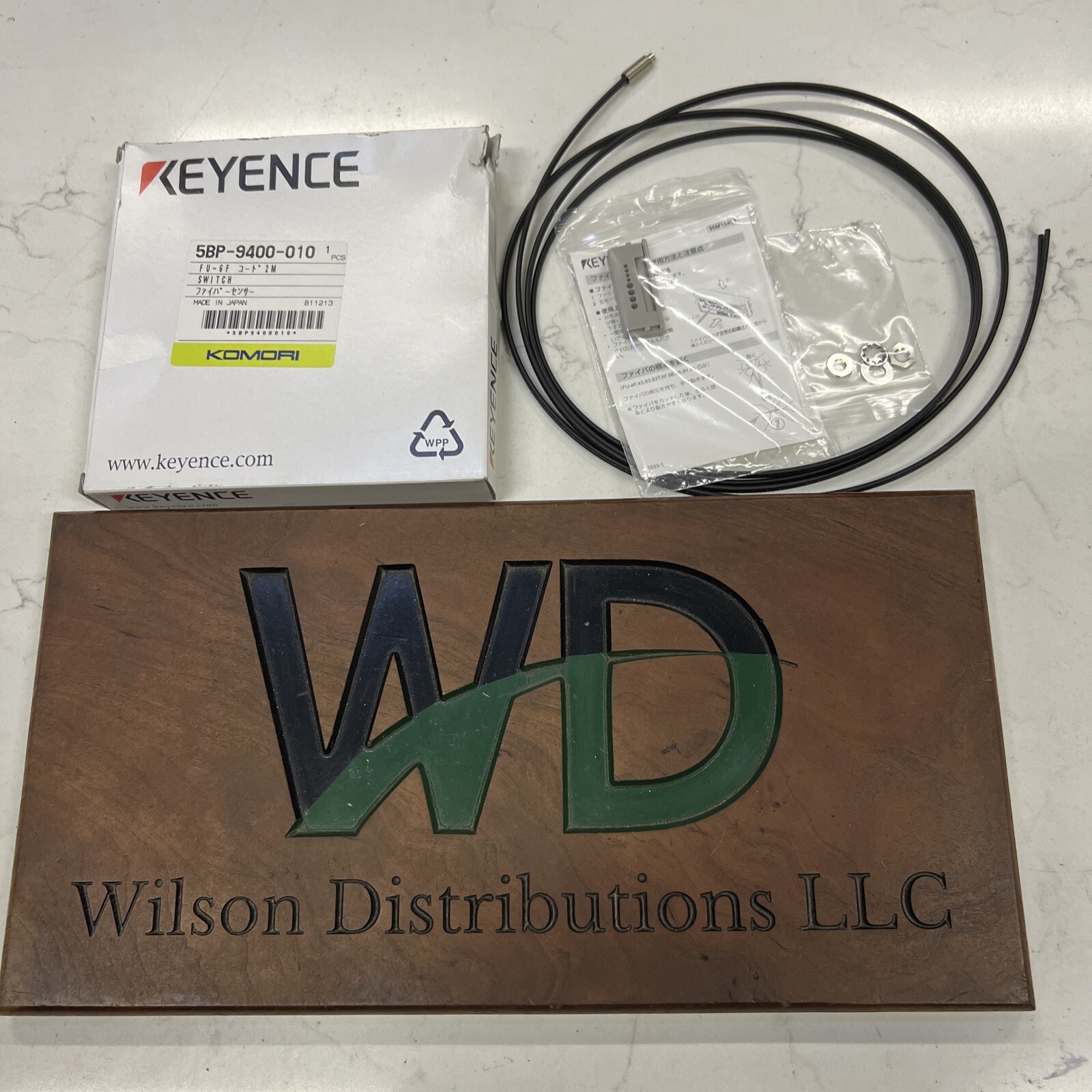 Keyence 1 Piece Sensor 5BP-9400-010 FU-6F for KomoriPrinting Machine