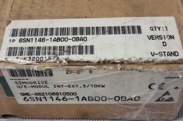 Siemens Simodrive 6SN1146-1AB00-0BA0 Version D