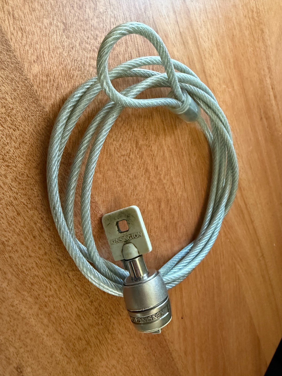 Kensington Keyed Security Cable Laptop Lock, likely the MicroSaver model
