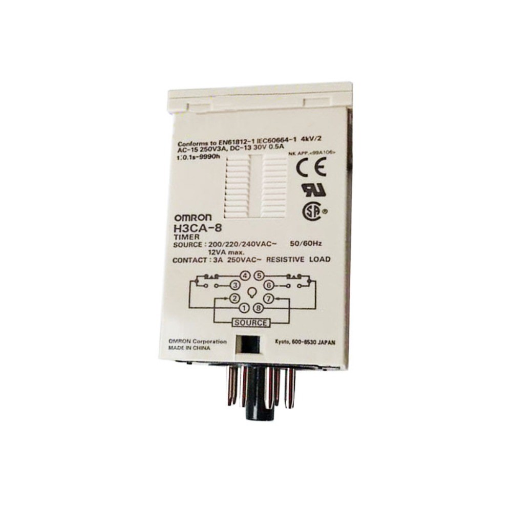 Omron New boxed H3CA-A H3CA-8 AC200/220/240 100/110/120 DC24V Solid-state Timer