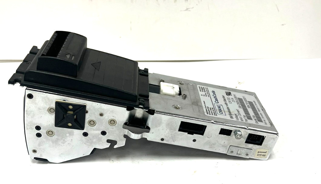 CASHCODE SM-2005US3614 BILL VAILDATOR 12V DC 2.0AMPS MAX CURRENT